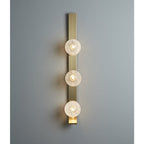 Vertical Balls Bar Sconce by Bling Lighting Studio