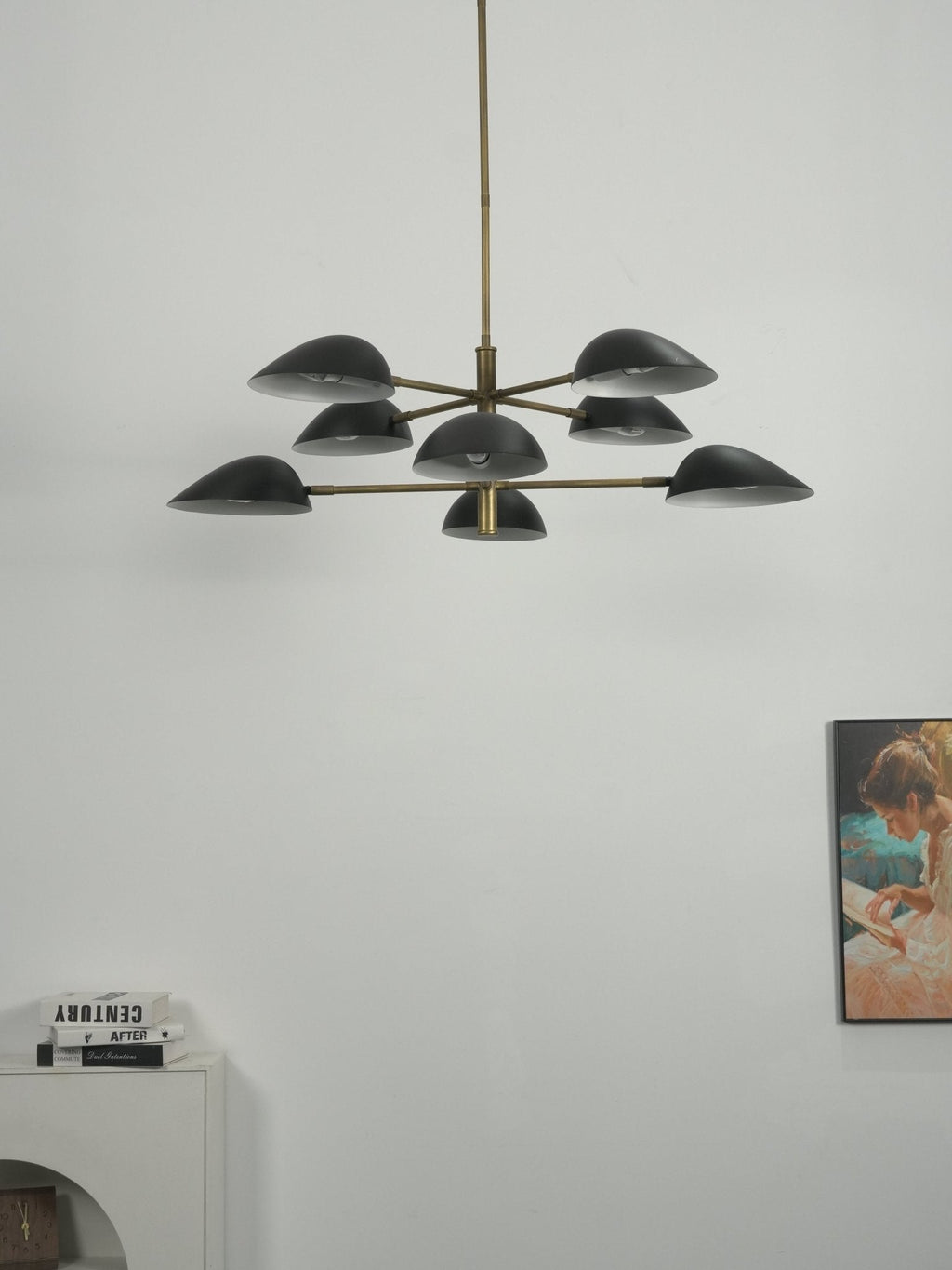 Vespera Brass Chandelier by Bling Lighting Studio