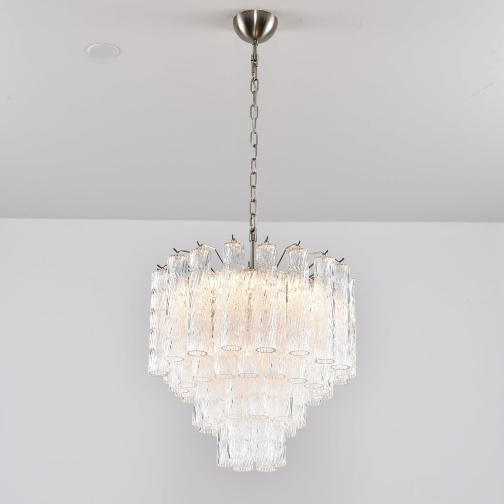Vetrina Glass Chandelier Glass lighting by Bling Lighting Studio