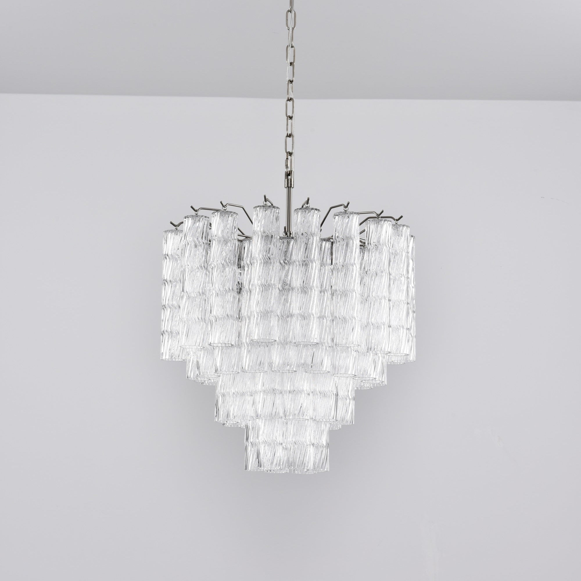 Vetrina Glass Chandelier Glass lighting by Bling Lighting Studio