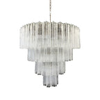 Vintage Murano Transparent Glass Chandelier product image