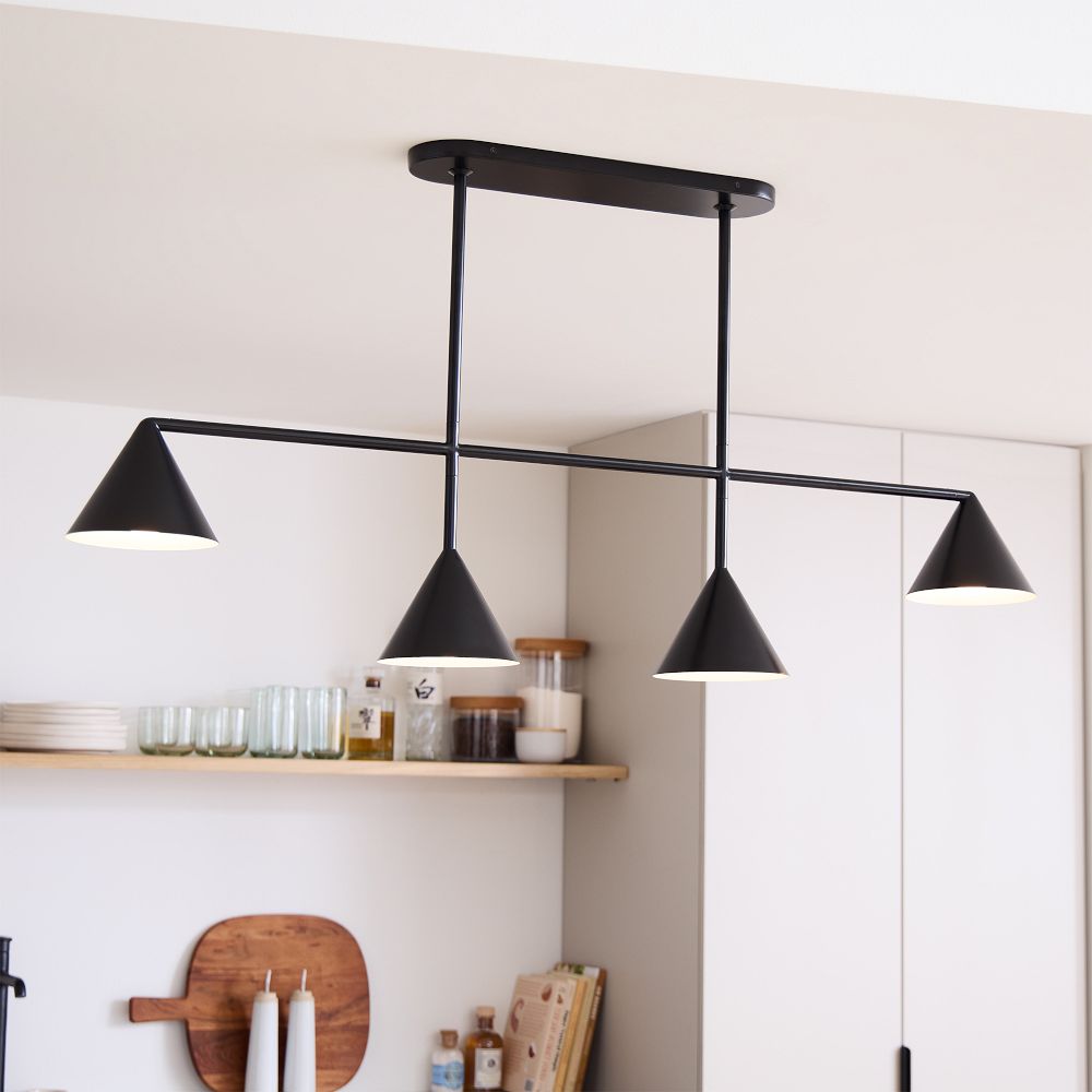 Virelli Cone Chandelier by Bling Lighting Studio