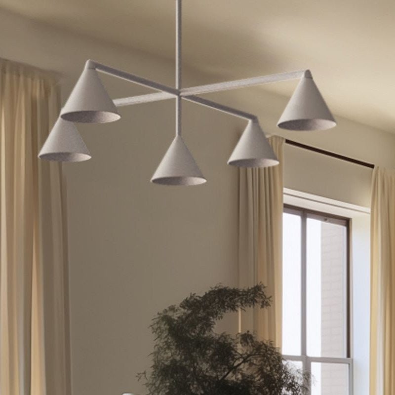 Virelli Cone Chandelier by Bling Lighting Studio