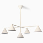 Virelli Cone Chandelier by Bling Lighting Studio