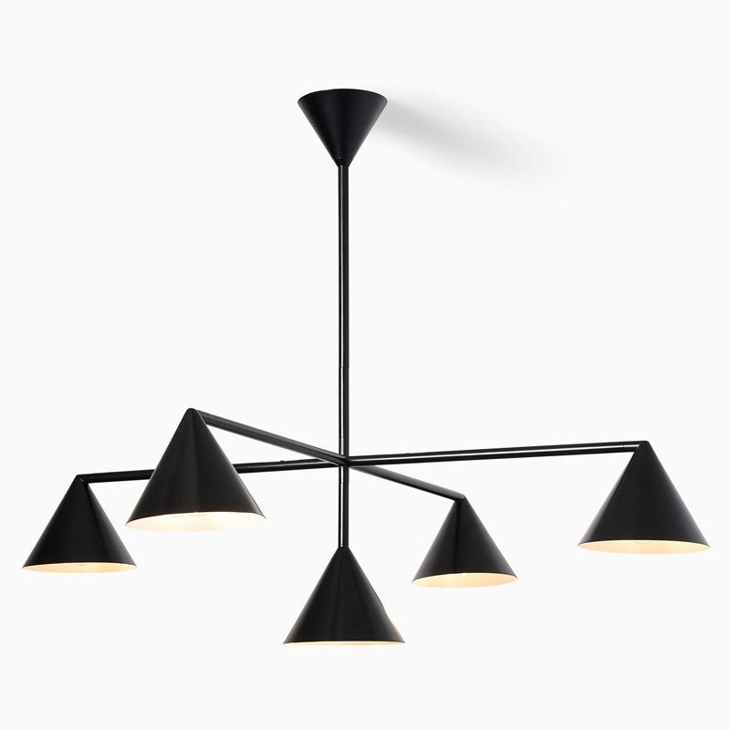 Virelli Cone Chandelier by Bling Lighting Studio