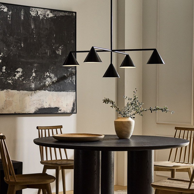 Virelli Cone Chandelier by Bling Lighting Studio