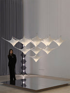 Winged Sail Pendant Lamp by Bling Lighting Studio