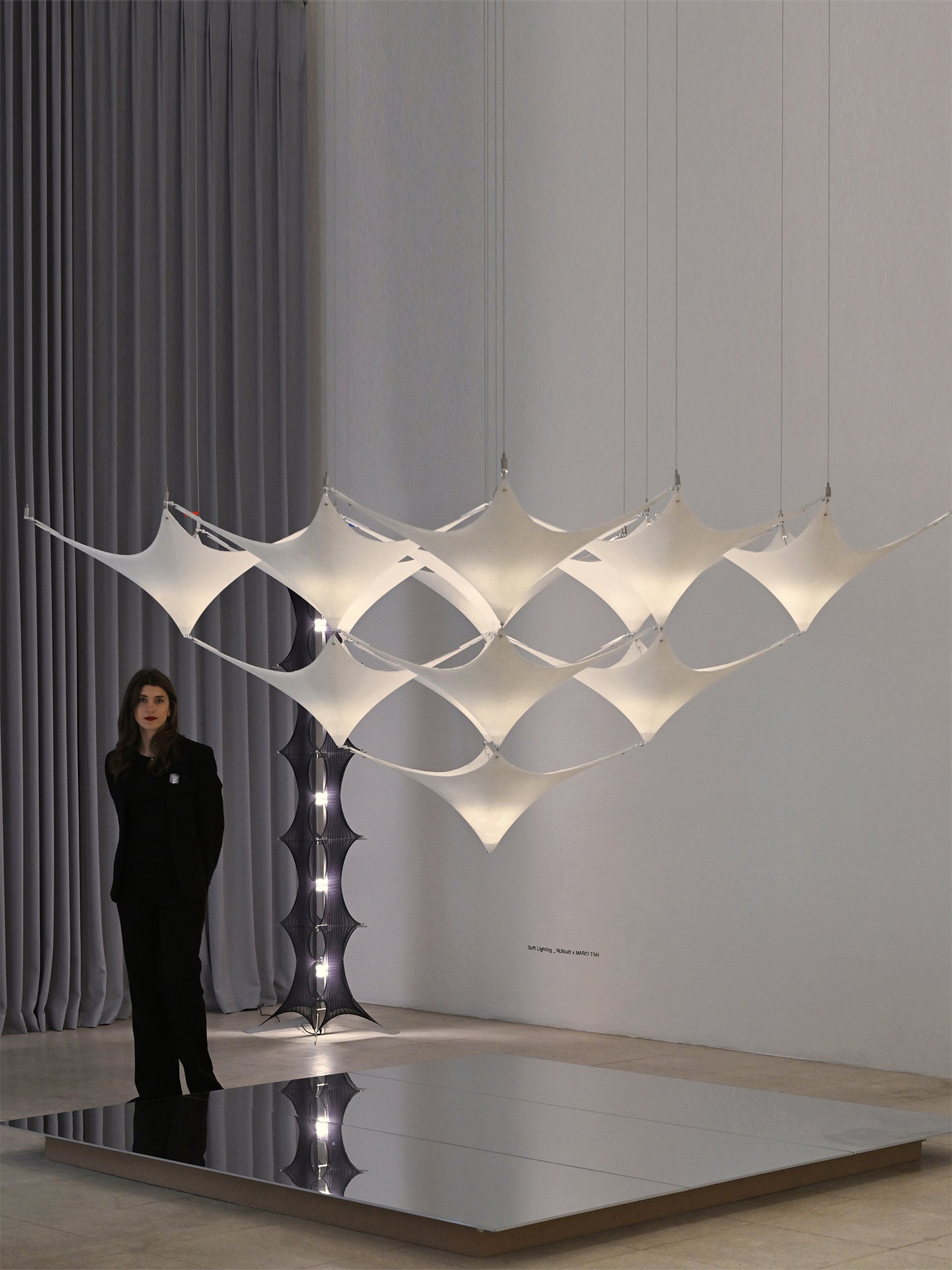 Winged Sail Pendant Lamp by Bling Lighting Studio