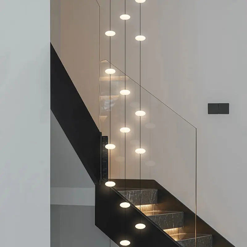 Winnie Staircase Lighting Fixtures for high ceiling staircase and foyer lighting
