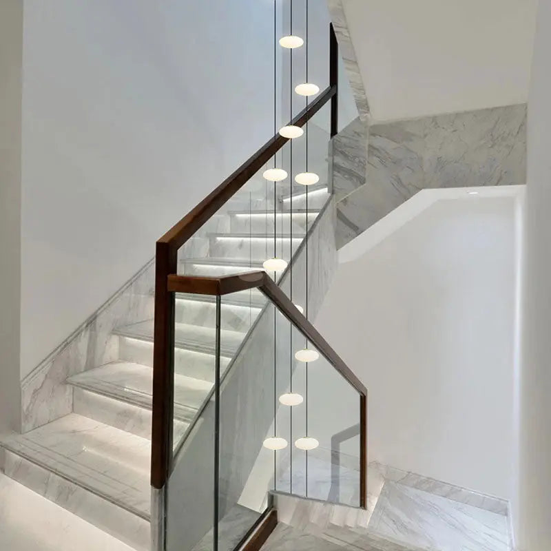 Winnie Staircase Lighting Fixtures for high ceiling staircase and foyer lighting