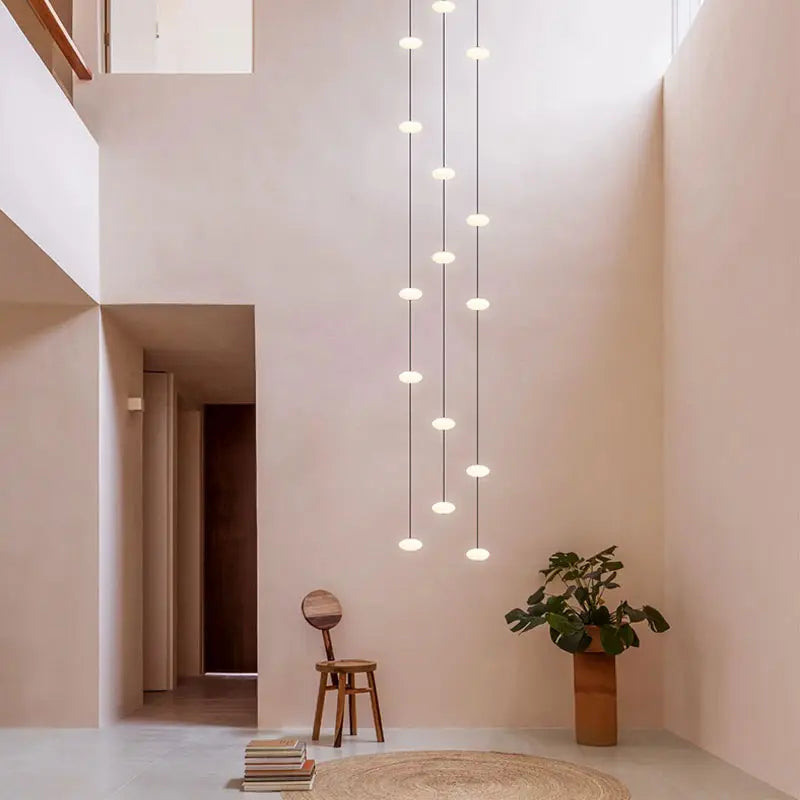 Winnie Staircase Lighting Fixtures for high ceiling staircase and foyer lighting