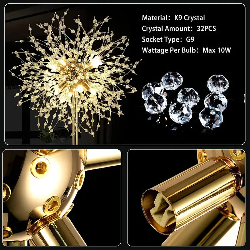Yuna Modern Flower Floor Lamp - Bling Lighting Studio