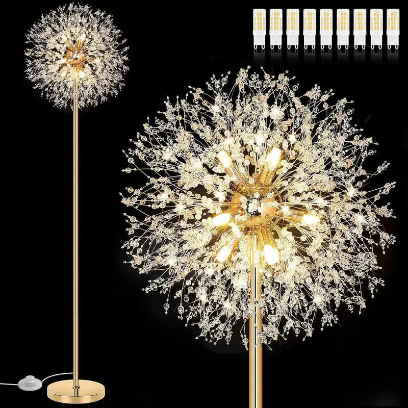 Yuna Modern Flower Floor Lamp - Bling Lighting Studio