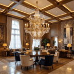 Zaira Opulent Chandelier by Bling Lighting Studio