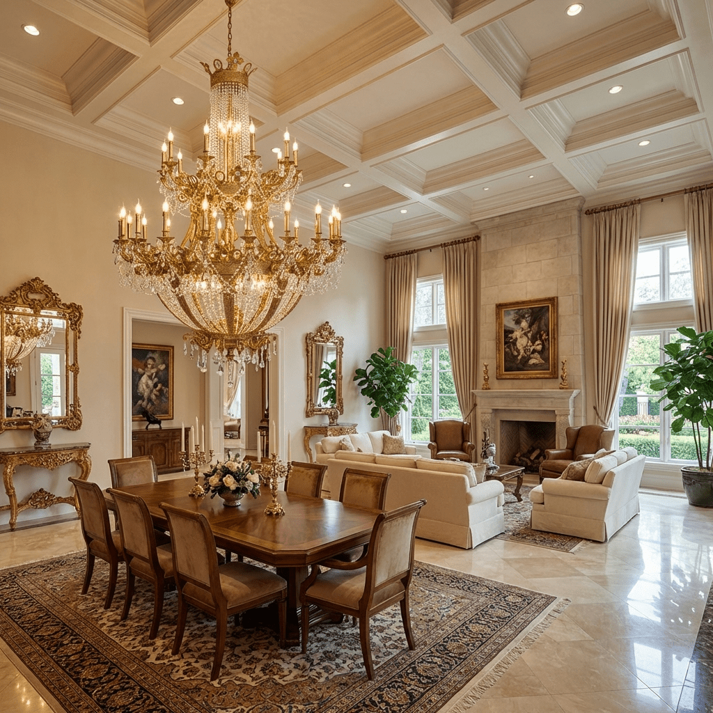 Zaira Opulent Chandelier by Bling Lighting Studio