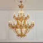 Zaira Opulent Chandelier by Bling Lighting Studio