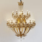 Zaira Opulent Chandelier by Bling Lighting Studio