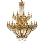 Zaira Opulent Chandelier by Bling Lighting Studio