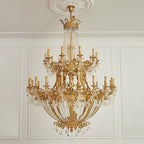 Zaira Opulent Chandelier by Bling Lighting Studio