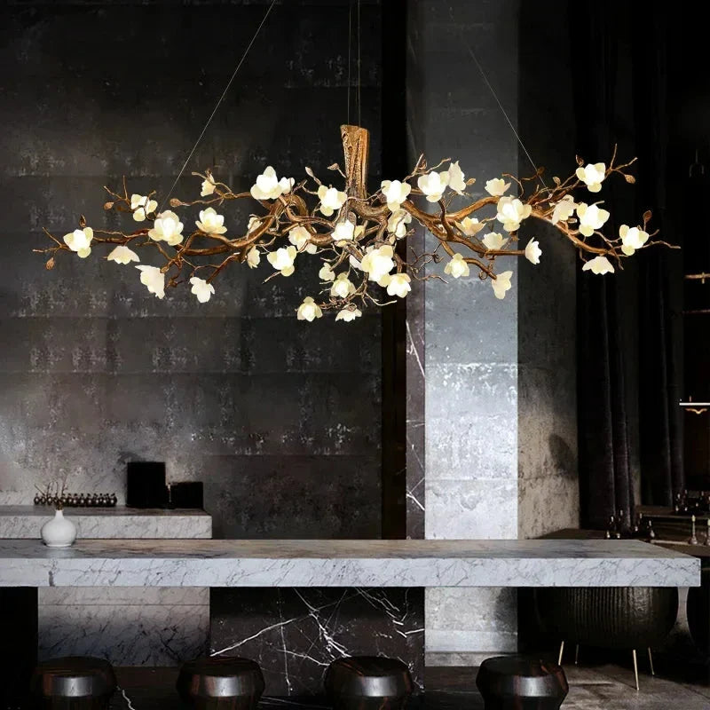 Zenth Vintage Flower Chandelier - Bling Lighting Studio