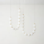 Acrylic Pearl Necklace Chandelier