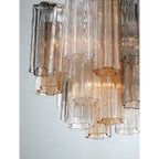 Addis Murano Glass Semi-Flush Ceiling Mount 17''W by Bling Lighting Studio