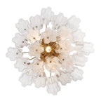 Addis Murano Glass Semi-Flush Ceiling Mount 17''W by Bling Lighting Studio