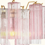 Addis Murano Glass Wall Light 14''W in Brass with Spring glass alternate view 4