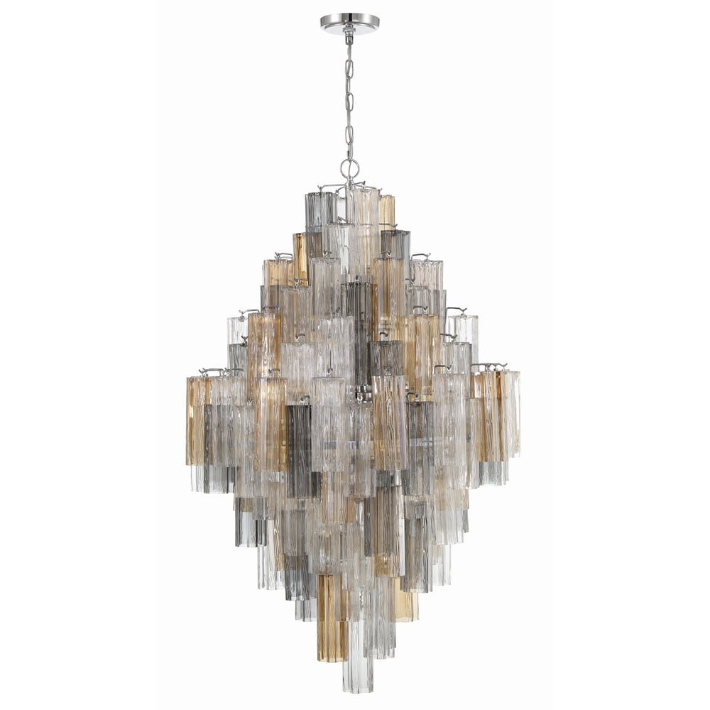 Geometric Crystal Prism Ceiling Chandelier product image