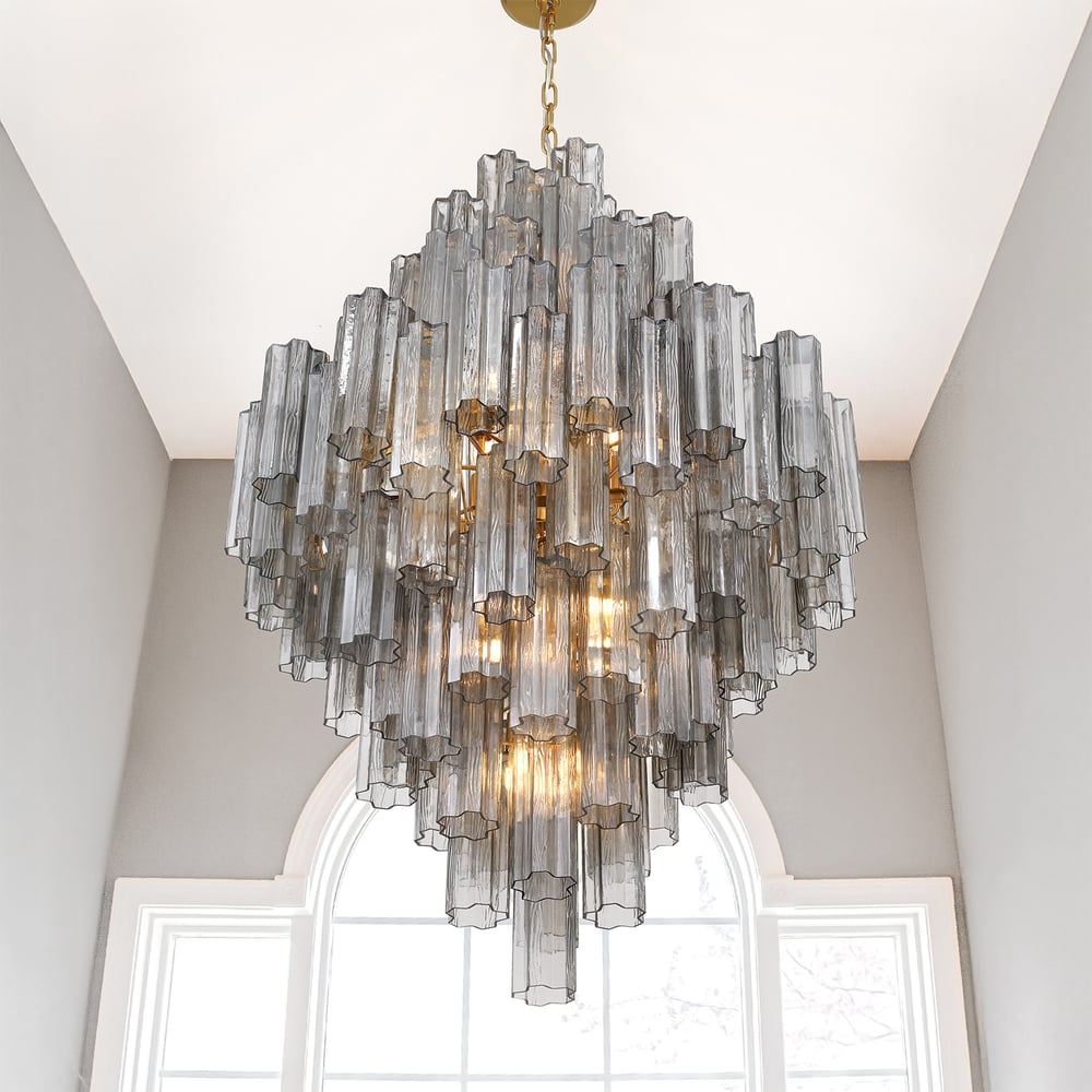 Geometric Crystal Prism Ceiling Chandelier product image