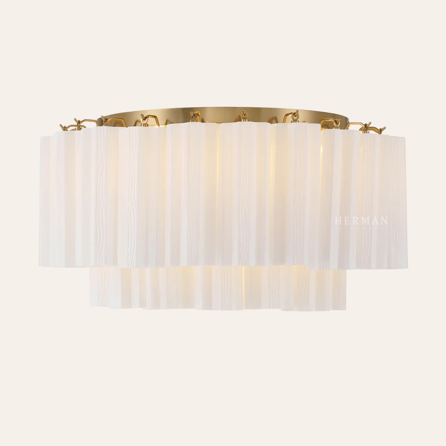 Addis Murano Glass Flushmount 22"/32"