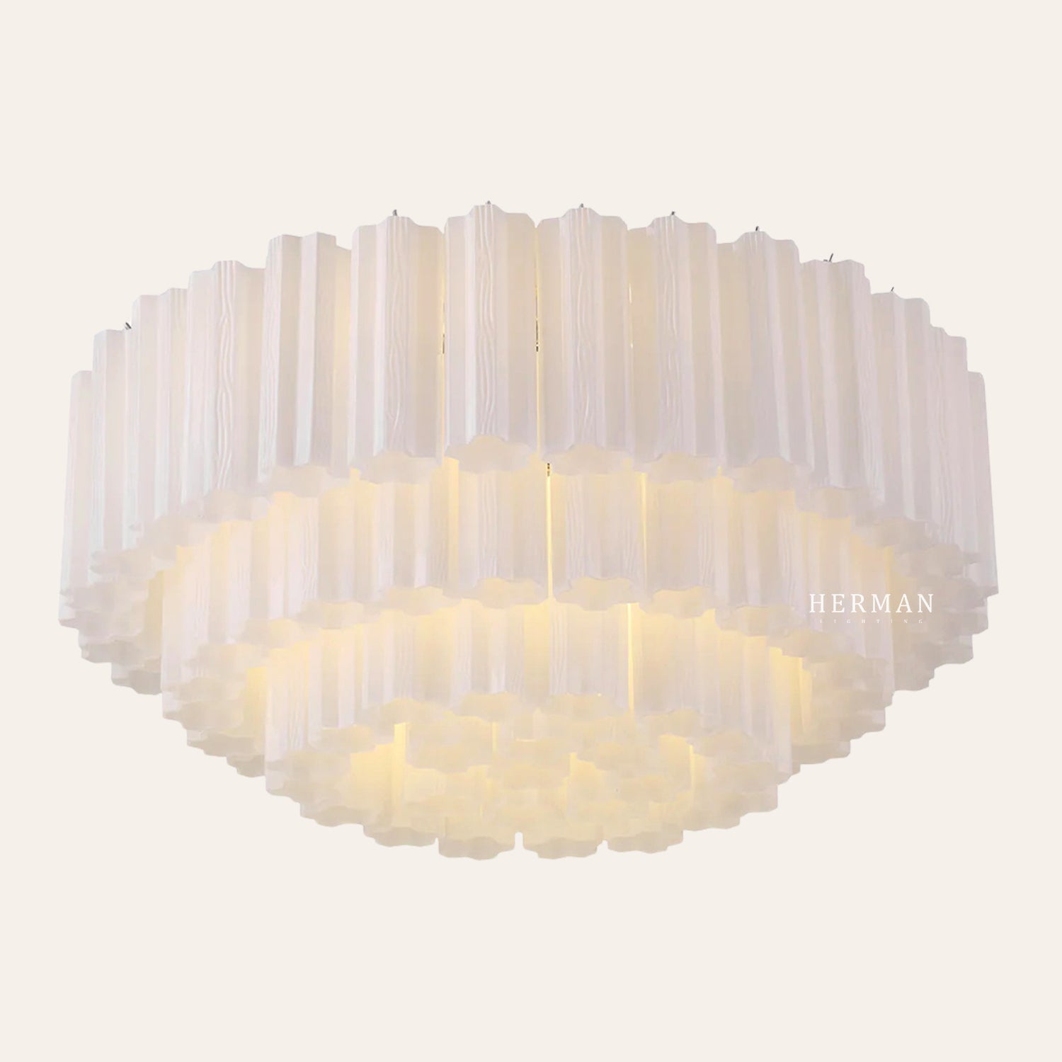 Addis Murano Glass Flushmount 22"/32"