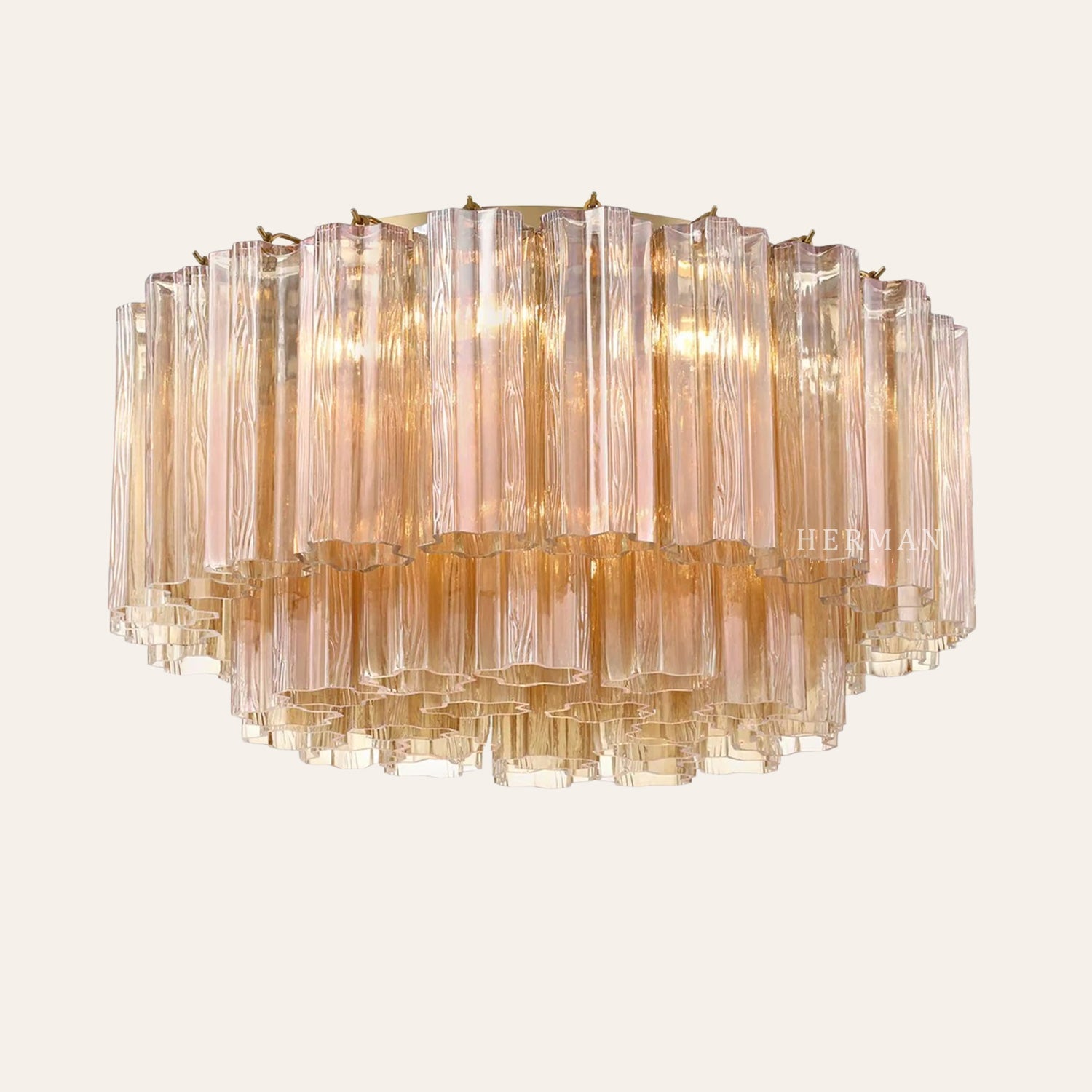 Addis Murano Glass Flushmount 22"/32"