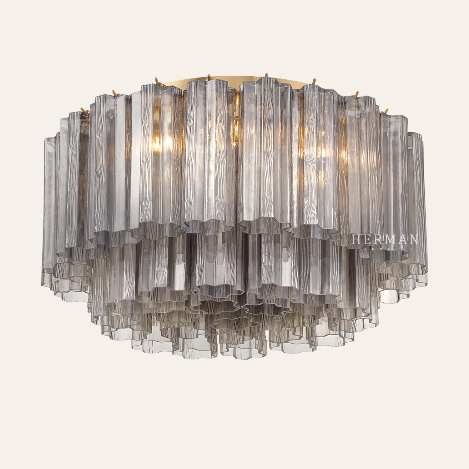 Addis Murano Glass Flushmount 22"/32"