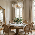 Adela Artisan Hand-Blown Glass Chandelier by Bling Lighting Studio