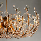 Adela Artisan Hand-Blown Glass Chandelier by Bling Lighting Studio