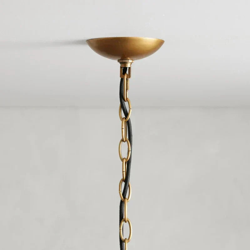 Adela Artisan Hand-Blown Glass Chandelier by Bling Lighting Studio