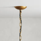 Adela Artisan Hand-Blown Glass Chandelier by Bling Lighting Studio