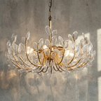 Adela Artisan Hand-Blown Glass Chandelier by Bling Lighting Studio