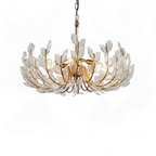 Adela Artisan Hand-Blown Glass Chandelier by Bling Lighting Studio
