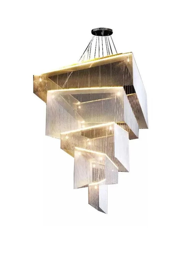 Aisha Tassel Chandelier aluminum chain tassel chandelier additional product view
