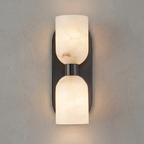 Alabaster Aurinde Wall Lamp by Bling Lighting Studio