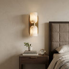 Alabaster Aurinde Wall Lamp by Bling Lighting Studio