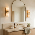 Alabaster Aurinde Wall Lamp by Bling Lighting Studio
