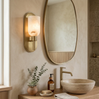 Alabaster Aurinde Wall Lamp by Bling Lighting Studio