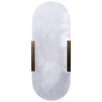 Alabaster Cubes Wall Sconce by Bling Lighting Studio