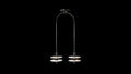 Alabaster Mono 2 Pendants by Bling Lighting Studio