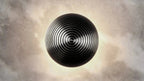 Alabaster Mono Penadnt Solar Eclipse by Bling Lighting Studio