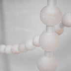 Alabaster Pearl Necklace Chandelier by Bling Lighting Studio