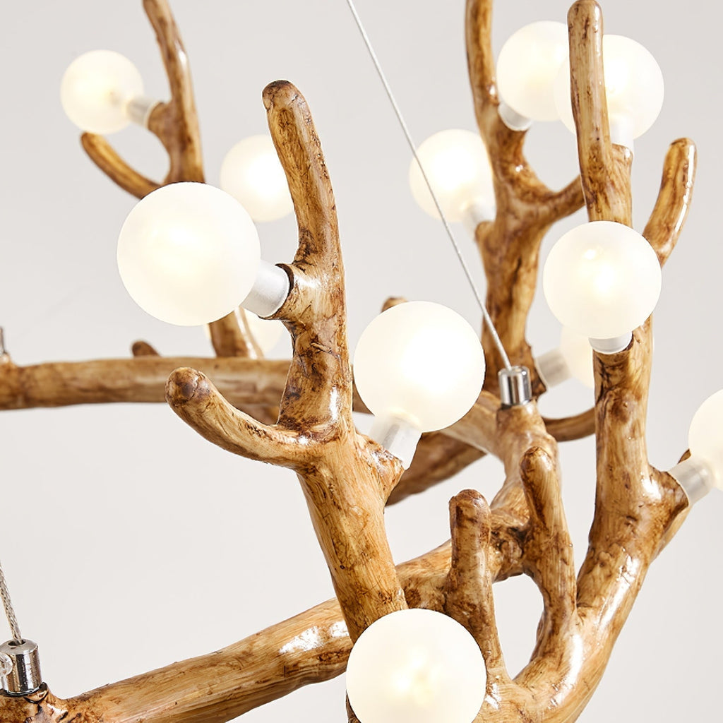 Antler Shape Branch Brass Chandelier product image
